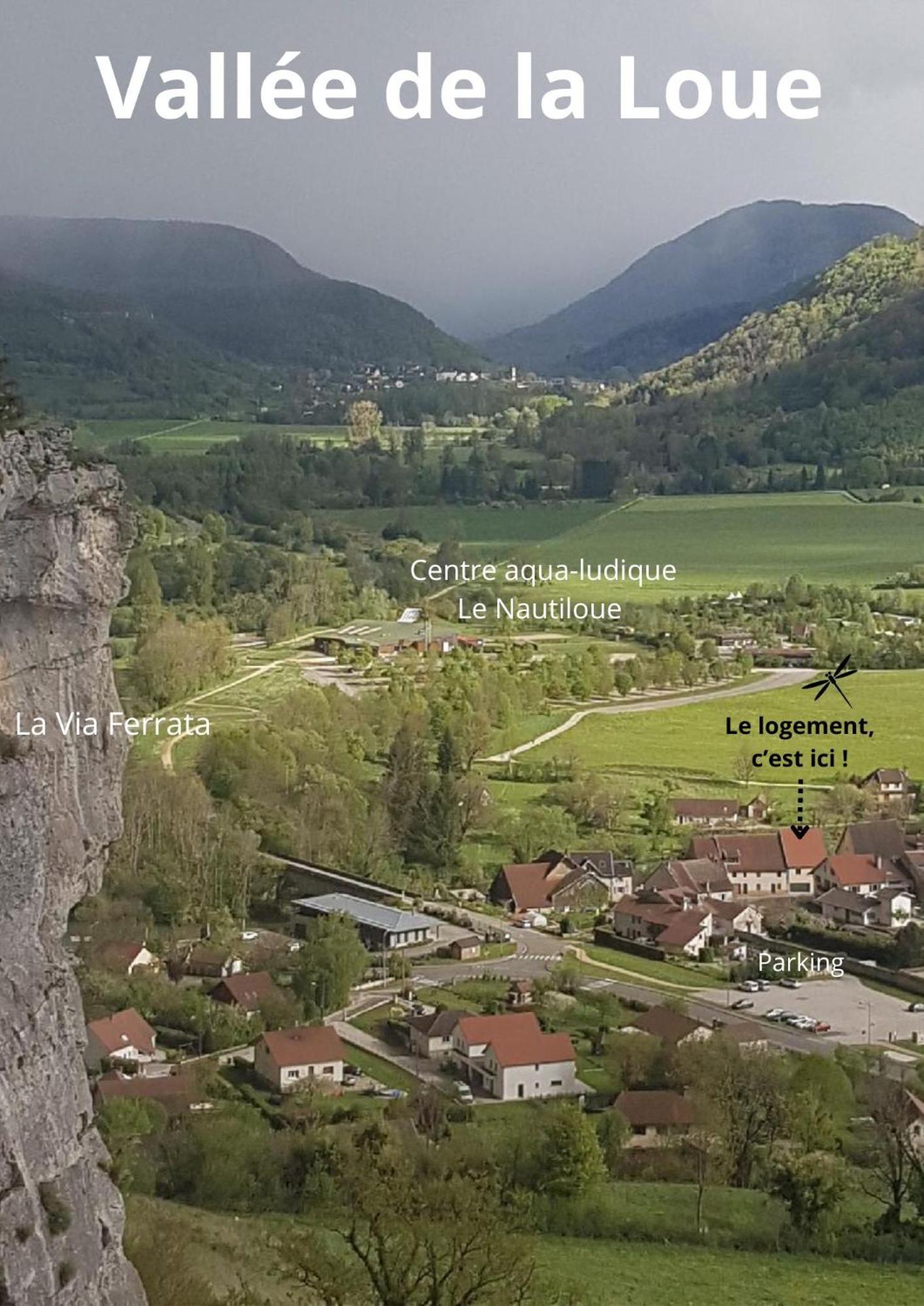 Superbe Logement "Loulaloue" ! Ornans Eksteriør billede